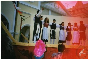 1999 Εκδήλωση στην Πλατεία Αγίου Μάρκου